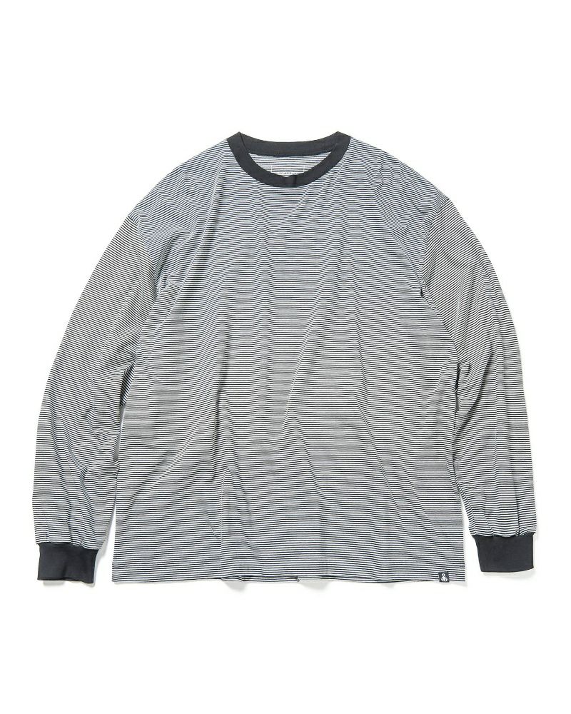 ＜SOPHNET.＞ALBINI ORGANIC BORDER L/S TEE