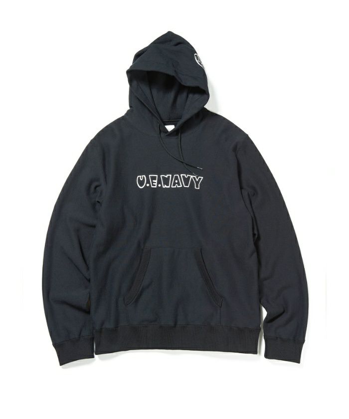 ＜uniform experiment＞UE NAVY SWEAT HOODIE