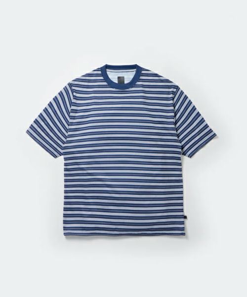 DAIWA PIER39＞W's TECH DRAWSTRING MULTI BORDER S/S TEE