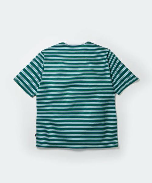 DAIWA PIER39＞W's TECH DRAWSTRING MULTI BORDER S/S TEE