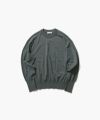 ＜ATON＞RECYCLED FRESCA CREWNECK SEWATER