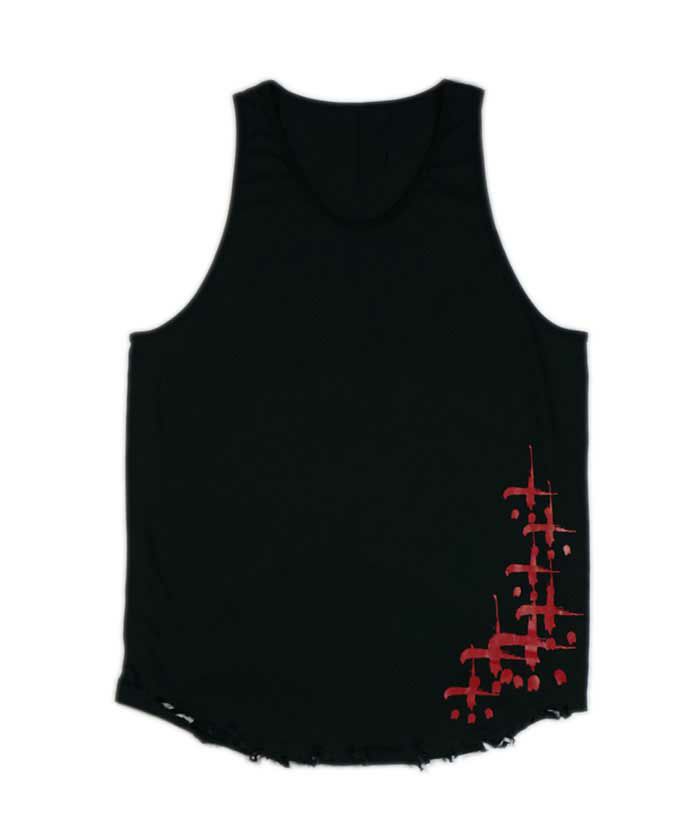 ＜CVTVLIST＞Tanktop Damged