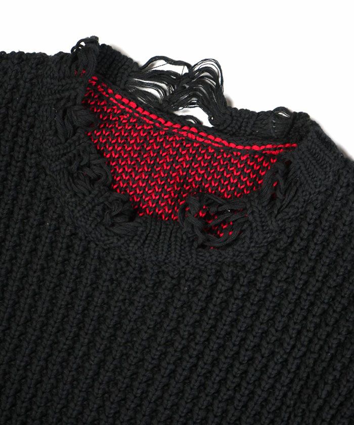 CVTVLIST＞Crash Knit(240101CN13) | MAKES ONLINE STORE