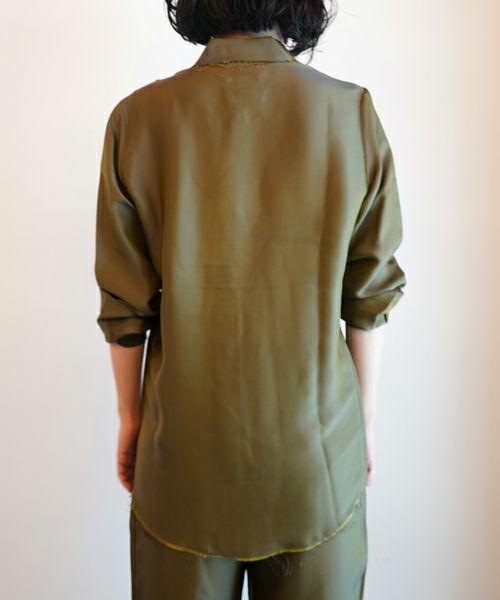 Gabriela Coll Garments No.197 Graphene Shirt - Blue on Garmentory