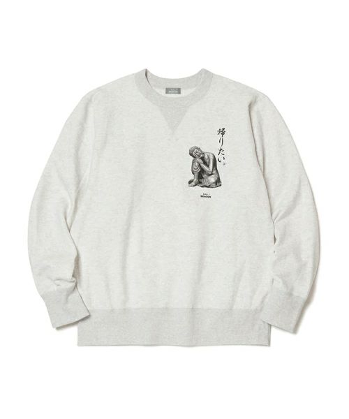 ＜kolor BEACON＞プリントスウェット(24SBM-T06235)