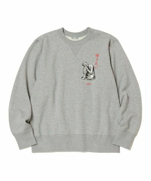 ＜kolor BEACON＞プリントスウェット(24SBM-T06235)