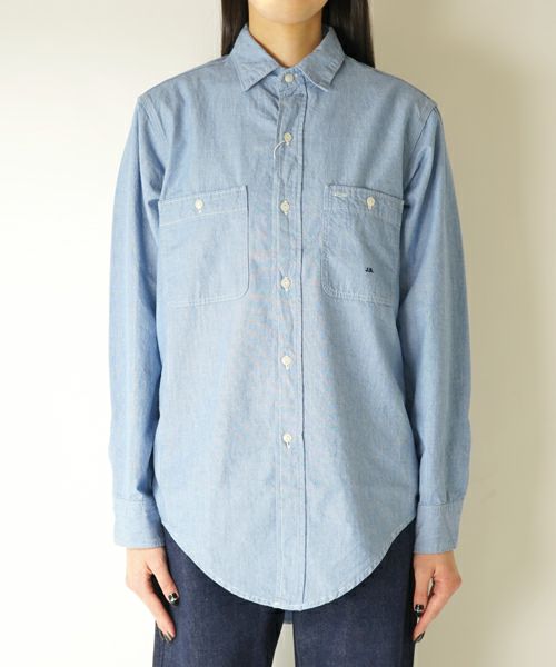 ＜J.B. ATTIRE＞Riviera chambray shirt(JBG-2401)