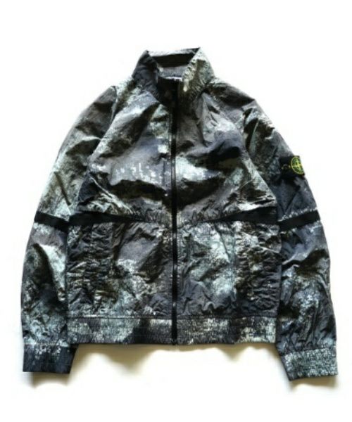 ＜STONE ISLAND＞DISSOLVING GRID CAMO JACKET (8015661E1) 【2024SS】