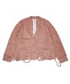 ＜doublet＞SILK VELOUR CARDIGAN