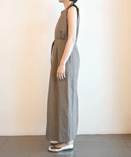 PHOTOCOPIEU＞BELTED LONG DRESS | MAKES ONLINE STORE