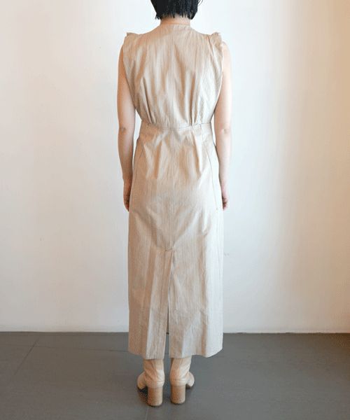 PHOTOCOPIEU＞BELTED LONG DRESS | MAKES ONLINE STORE