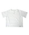 ＜HYKE＞CROPPED SHORT-SLVTEE（5.6OZ）