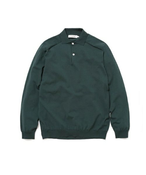 nonnative＞DWELLER L/S POLO SWEATER C/P YARN | MAKES ONLINE