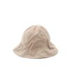 ＜KIJIMA TAKAYUKI＞COTTON SILK TULIP HAT(241216)