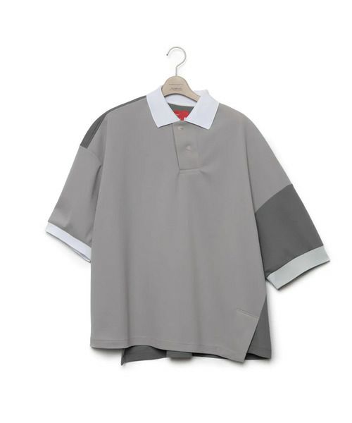 ＜FUMITO GANRYU＞Graffiti polo shirt