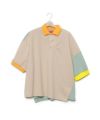 ＜FUMITO GANRYU＞Graffiti polo shirt