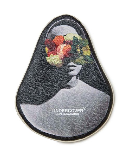 ＜UNDERCOVER＞転写ポーチ"FLOWER FACE"（UC1D1P91-2)
