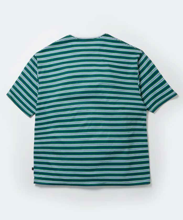 DAIWA PIER39 / DRAWSTRING MULTI BORDER S/S TEE/Tシャツ/M//GRN/ボーダー/BE-35024 000000051529-05-l.jpg?t=