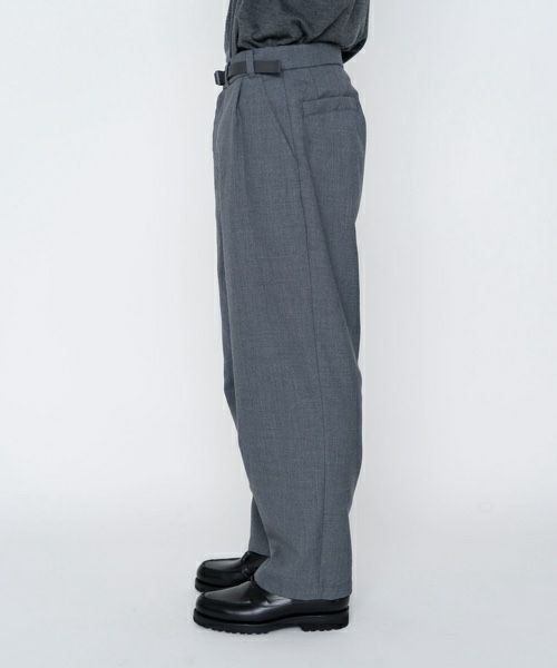 ＜THE NORTH FACE Purple Label＞Polyester Wool Oxford Wide Tapered Field Pants