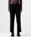 ＜BED J.W. FORD＞Cotton Two-tuck Pants