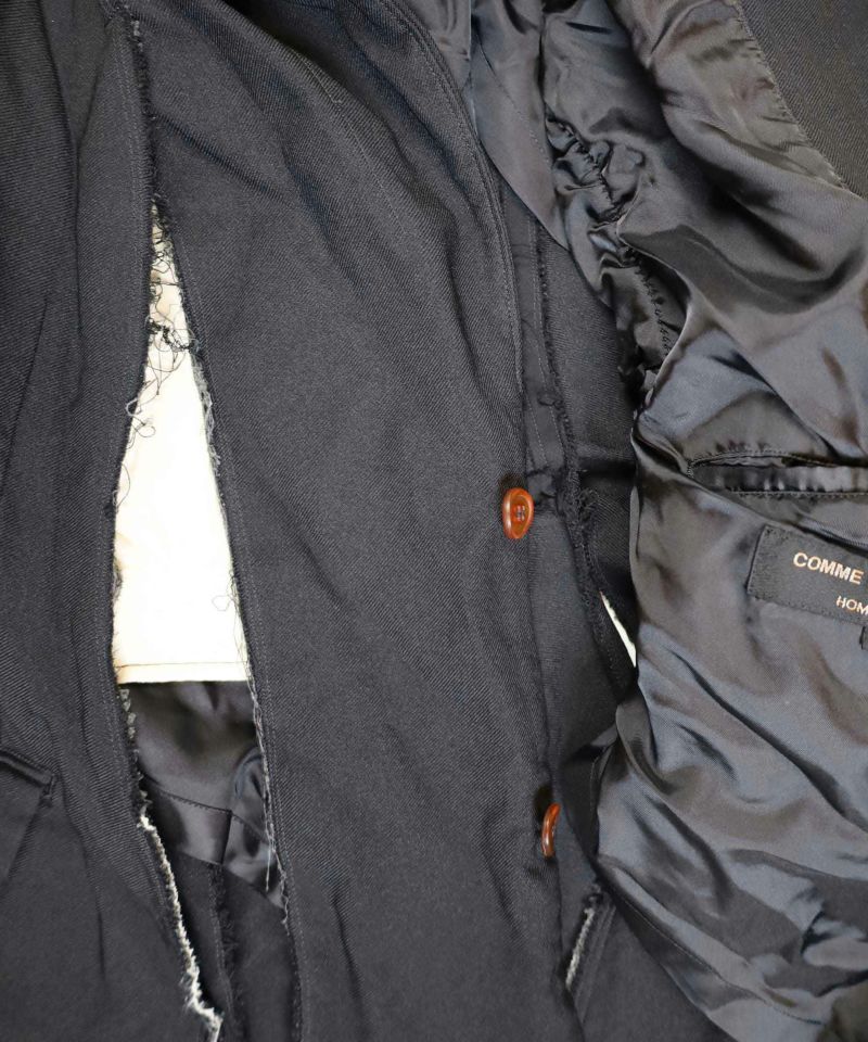 COMME des GARCONS HOMME PLUS>段違いジャケット | MAKES COMME des GARCONS HOMME PLUS>段違いジャケット | MAKES
