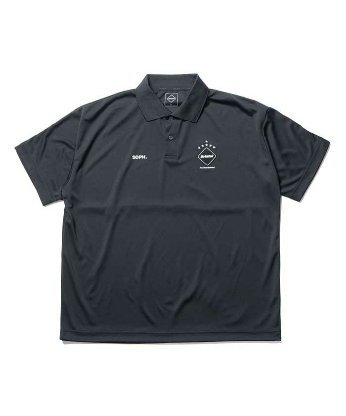 9,020円FCRB Bristol BIG LOGO POLO 白 XL新品未使用タグ付き