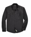 ＜RRL＞COTTON LINEN SATEEN WORK SHIRT(MNRRWOV16820303)