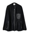 ＜TAKAHIROMIYASHITATheSoloist.＞back gusset sleeve full zip fleece jacket.(solid)