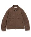 ＜nonnative＞TROOPER SHORT JACKET P/W/Pu TROPICAL CLOTH