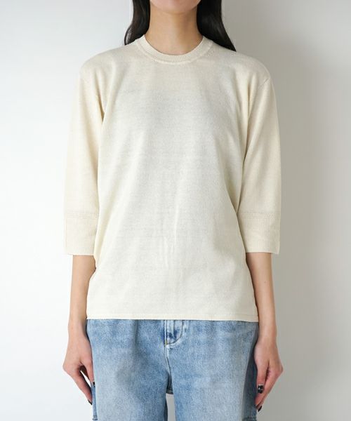 ＜ARCHI＞WASHI KNIT TEE