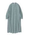 ＜Graphpaper＞Broad Band Collar Oversized Shirt Dress(GL241-60009STB)