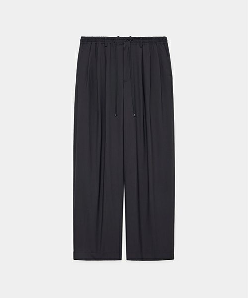 marka ／ MARKAWARE＞TRIPLE PLEATED EASY TROUSERS | MAKES ONLINE STORE