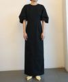 ＜MARGE＞Twill tuck Sleeve gown