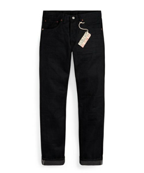 ＜RRL＞SLIM-FIT BLACK SELVEGE JEANS(MNRRDNM10920004)