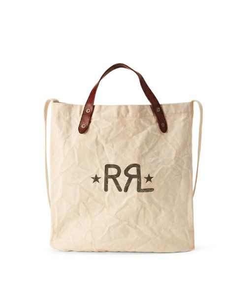 ＜RRL>CANVAS LOGO MARKET TOTE(MARRBGS0G620011)