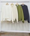 ＜UNUSED＞Crew neck sweat