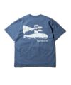 ＜TapWater＞Waste Cotton Printed S/S Tee