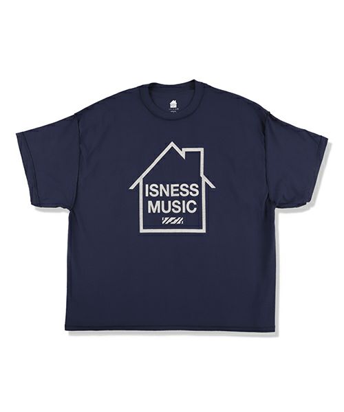 ＜ISNESS MUSIC＞LOGO T-SHIRT