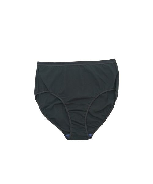 ＜OVERNEATH＞High-waisted Briefs008(Black)