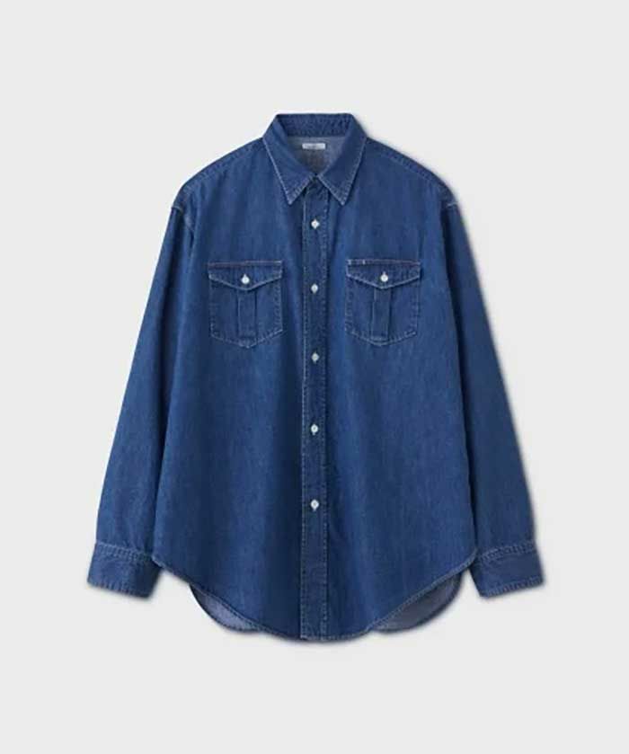 ＜PHIGVEL＞DENIM WORKADAY SHIRT
