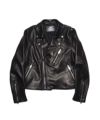＜The Letters＞MOTORCYCLE JACKET SHORT -GOAT SKIN-