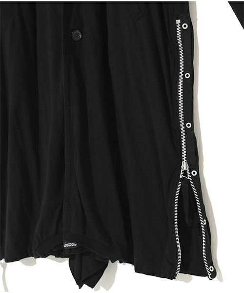 UNDERCOVER＞TEEカスタムサイドハトメZIPチェスターコート(UC1D4303  