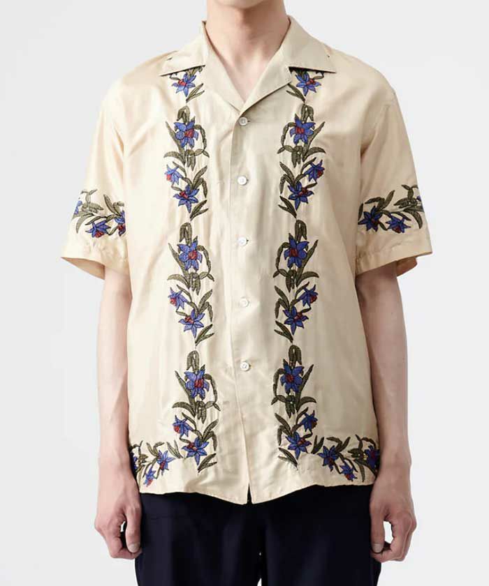 ＜BED J.W. FORD＞Embroidary Shirt