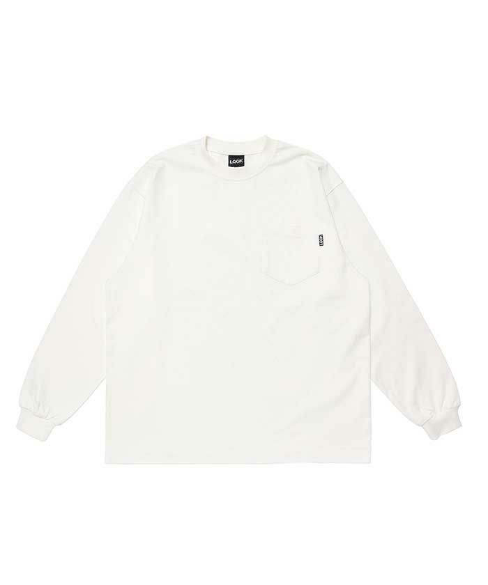 ＜LQQK Studio＞L/S RUGBY WEIGHT POCKET TEE