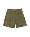 ＜MR.OLIVE＞STRETCH WASHABLE NYLON / ONE TACK SHORTS