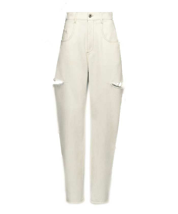 ＜Maison Margiela＞5POCKET KUT OUT DENIMPANTS