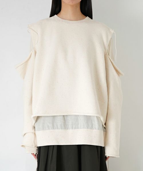 ＜Midorikawa＞CREW NECK NEP SWEAT SHIRTS (MID24SS-CU06)