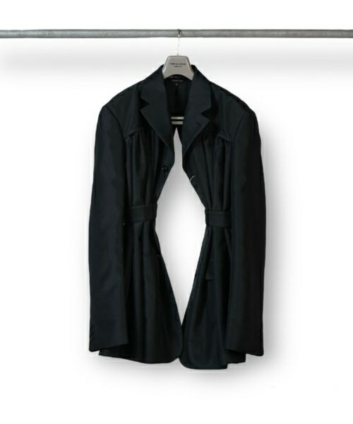 COMME des GARCONS HOMME PLUS＞カーテンプリーツジャケット | MAKES 