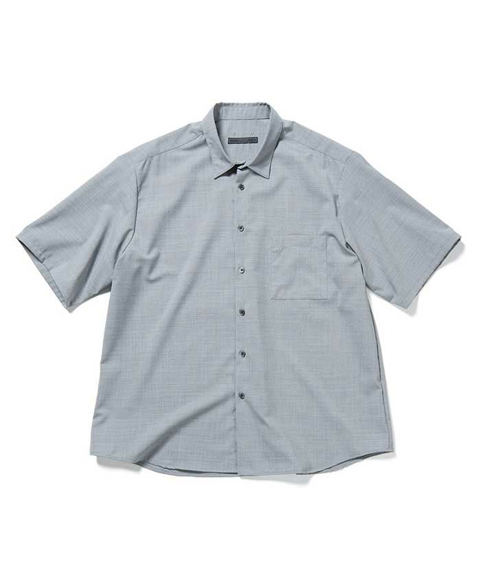 SOPHNET.＞SUMMER STRETCH WOOL S/S SHIRT | MAKES ONLINE STORE
