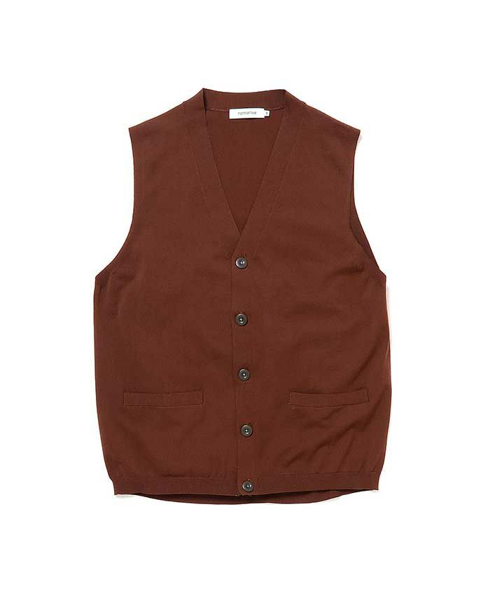 ＜nonnative＞DWELLER VEST C/P YRN